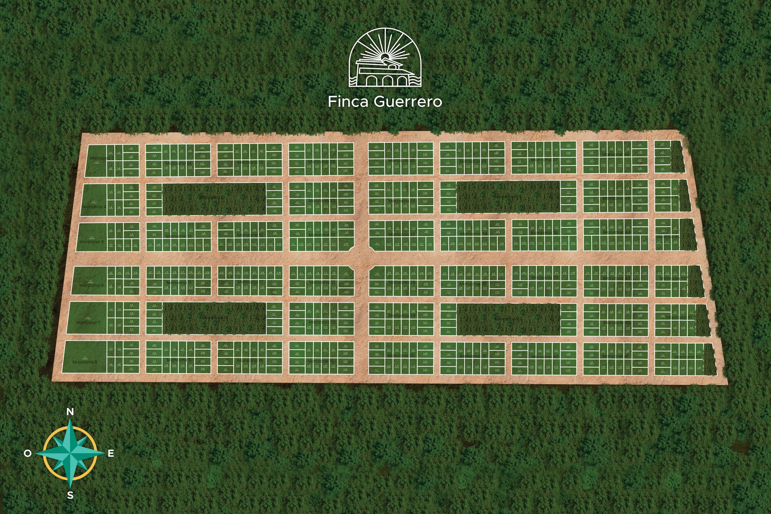 Master Plan del proyecto Finca Guerrero