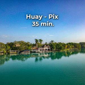 Hermosa vista de Huay-Pix a 35 min. de Laguna Guerrero